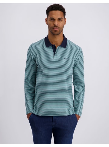 Pierre Cardin Langarmshirt in Mineral Blue