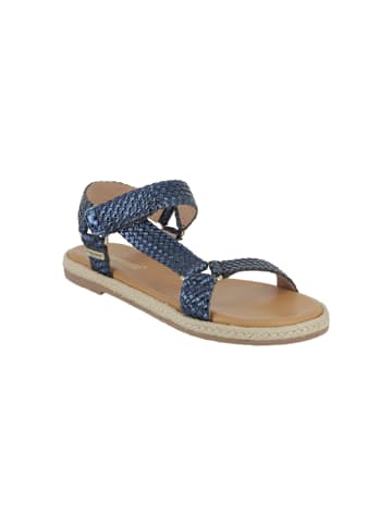 Les Tropéziennes par M Belarbi Ledersandalen von M.belarbi Hipsto Blau