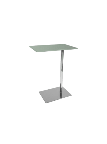Kayoom Beistelltisch Lucy in achatgrau - silber