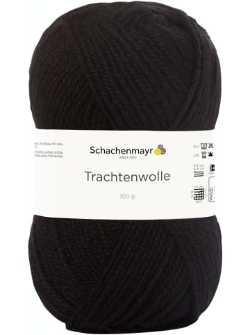 Schachenmayr since 1822 Handstrickgarne Trachtenwolle, 100g in Schwarz