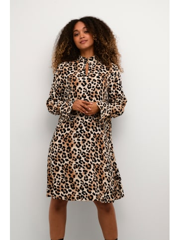 CULTURE Kleid CUatlas A-shape in Leopard
