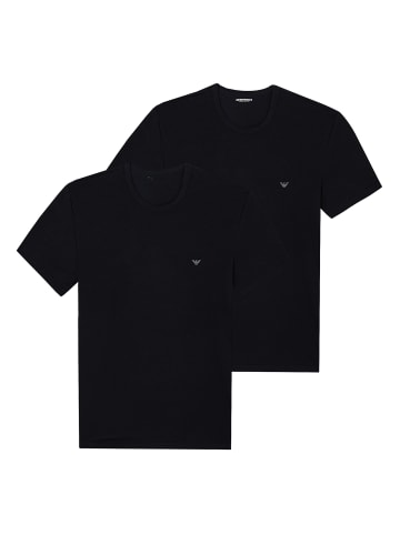 Emporio Armani 2er Pack T-Shirt in Schwarz