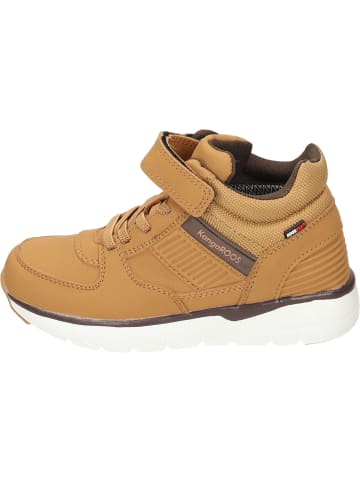 Kangaroos Freizeit Stiefel in tan/dk brown