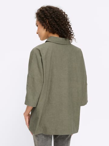 Heine Hemdbluse in khaki