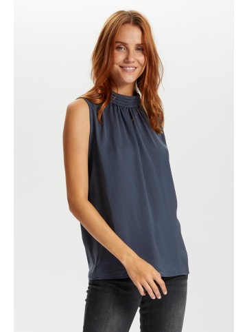 SAINT TROPEZ Ärmellose Bluse AileenSZ Gerade Passform in Ombre Blue
