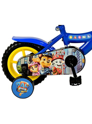 Volare Kinderfahrrad Paw Patrol 10 Zoll Kinderrad in Blau Fahrrad 2 Jahre