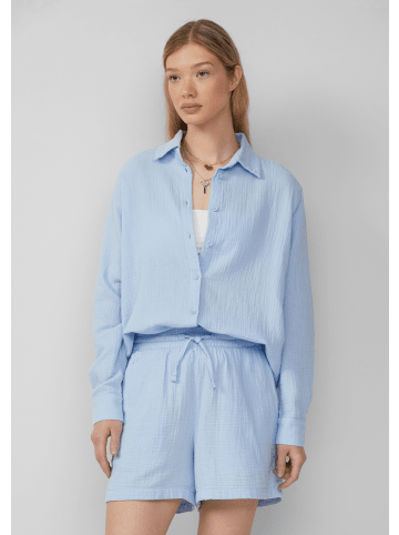 QS Bluse langarm in Blau
