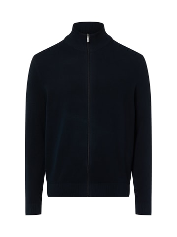 Nils Sundström Strickjacke in marine - 0004