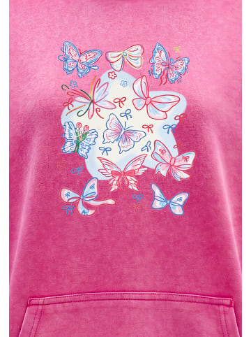 myMo Women Hoodie in Fuchsia