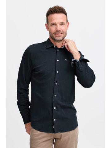FQ1924 Langarmhemd FQSTEVEN knitted LS shirt in Blau