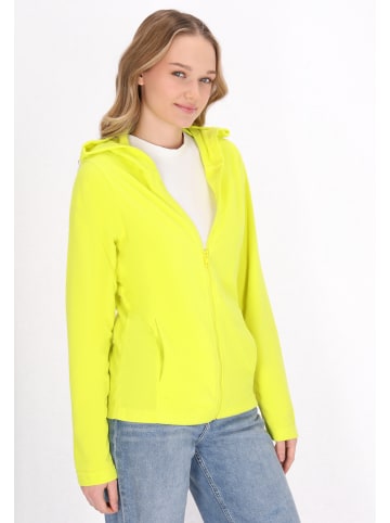 myMo Damen Fleecejacke in Limette