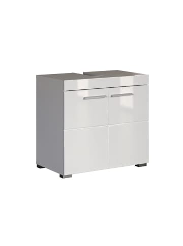 ebuy24 Waschbeckenunterschrank AmandaMandoBea Weiß 60 x 34 cm