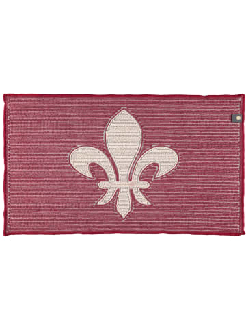 Rhomtuft Rhomtuft Badteppiche Lilie bordeaux-ecru - 1372 in bordeaux-ecru - 1372