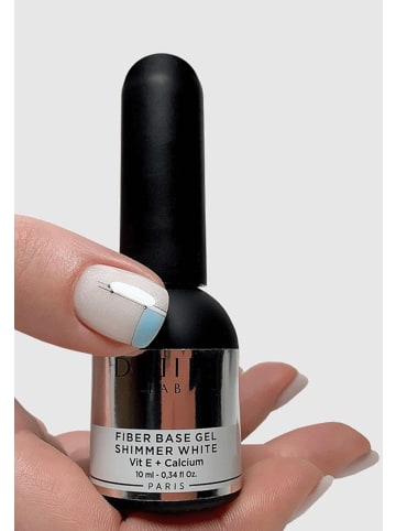Didier Lab Nagellack Base Smart Fiber Base 10 ml in weiß