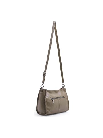 FREDs BRUDER Belted With Love Schultertasche Leder 29.5 cm grey khaki
