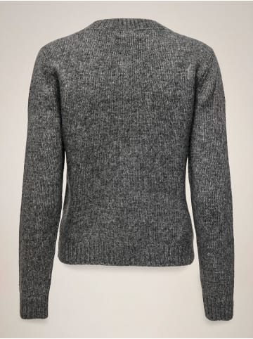 JDY Strickpullover in Dark Grey Melange
