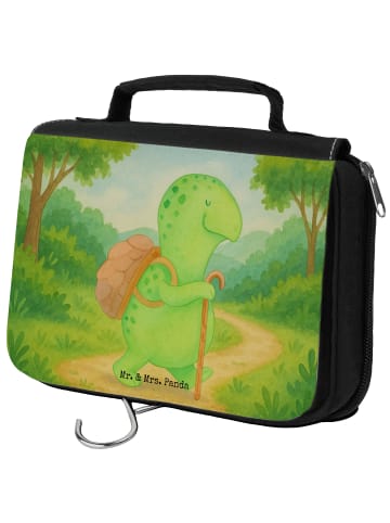Mr. & Mrs. Panda Kulturtasche Schildkröte Wanderer Design ohne S... in Weiß