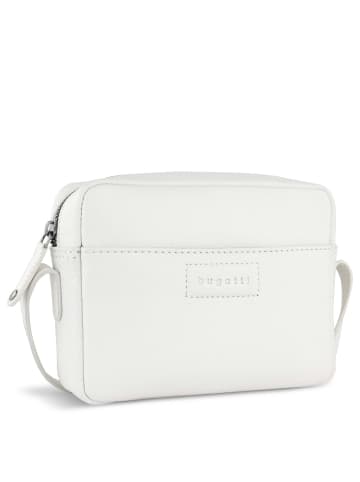 Bugatti Elsa - Schultertasche S Leder 18.5 cm (black) in weiß