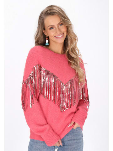 IZIA Women Sweater in pink