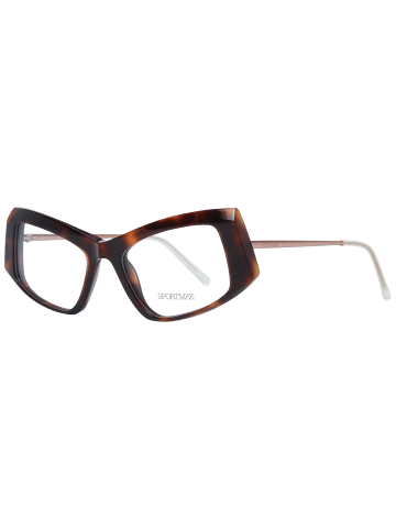 Sportmax Frauen Optische Fassungen Schmetterling Braun