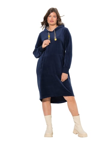 LAURASØN Midikleid in navyblau