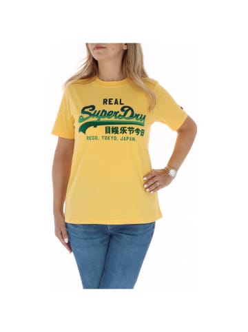 Superdry T-Shirt Gelb