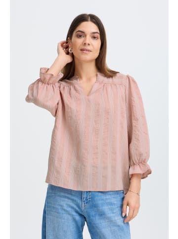 Pulz Halblange Ärmel PZCHEILA Loose fit in Peach Whip