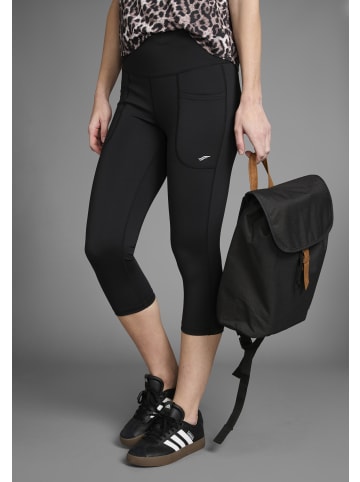 FAYN SPORTS Caprileggings in schwarz