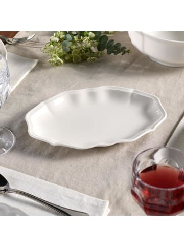 Villeroy & Boch Beilagenschale Manoir 24 x 16 cm weiß in weiß
