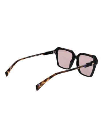 Ana Hickmann Damen Sonnenbrillen Quadrat Schwarz