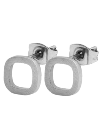 Adeliás Damen Halskette – Ankerkette aus Edelstahl 43 cm in silber