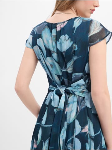 More & More Kleid in marine hellblau - 0001