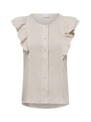 NÜMPH Blusentop Nuyngva in beige