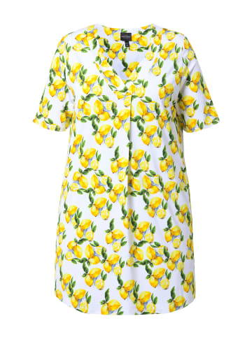 Ulla Popken Longshirt in schneeweiß