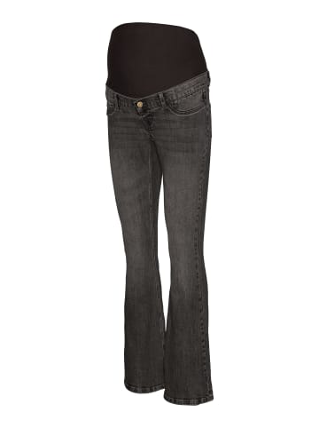 Vero Moda Umstandsjeans mit Schlag in Dark Grey Denim