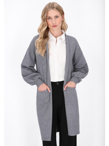 DreiMaster Women Cardigan in grey melange