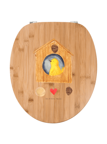 Mr. & Mrs. Panda klobrille motiv Vogelhaus Home ohne Spruch in Braun