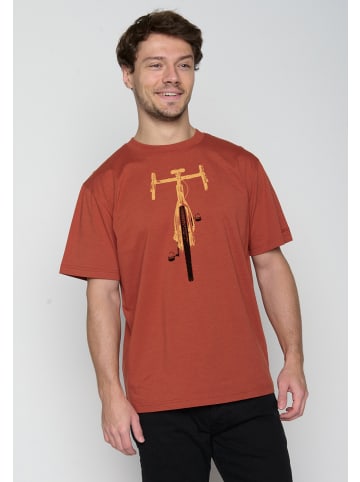 GreenBomb Fusion Bike Front Stamp in Dark Clay