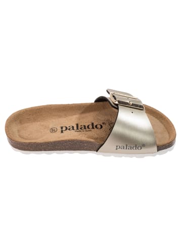 palado Pantoletten in mattgold