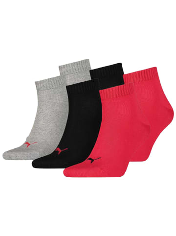 Puma Socken 6er Pack in Rot