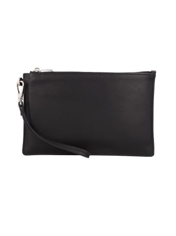 LIEBESKIND BERLIN Clutch Tasche Leder 22.5 cm in black