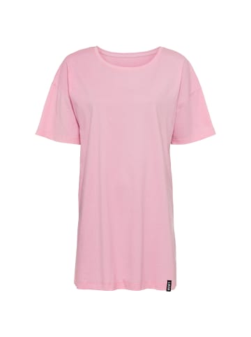 LSCN BY LASCANA Sleepshirt in rosa gemustert