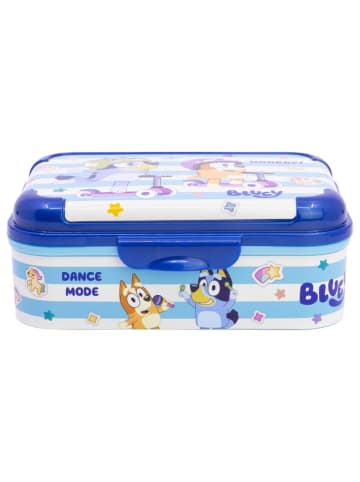 COFI 1453 Bluey Brotdose Kinder Lunchbox mit Deckel – bruchsicher & bunt in Blau