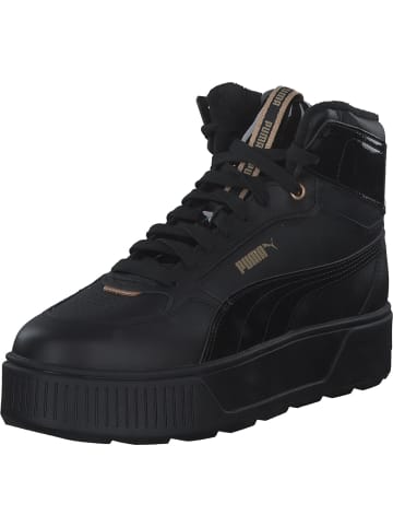 Puma Schnürstiefel in Black/Black