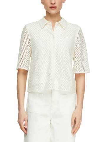 comma Bluse in ecru