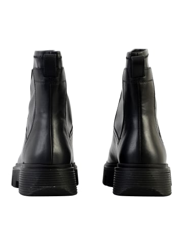 Geox Lederstiefeletten Vilde Smo.Lea+Stretch Schwarz