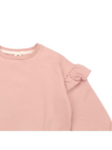 Walkiddy Sweatshirt Cat Pink - Ruffle Sweatshirt