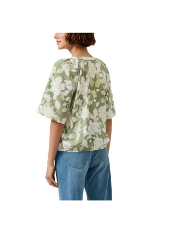 S.OLIVER RED LABEL Langarmbluse in olive