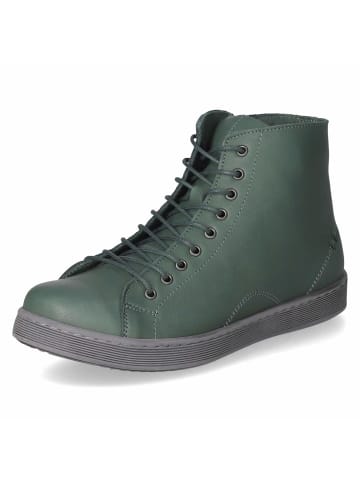 Andrea Conti Schnürstiefel in grün