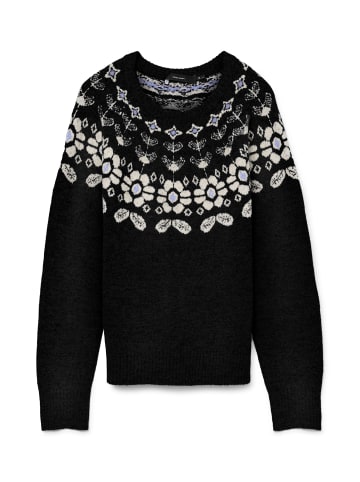 Vero Moda Strickpullover in Black